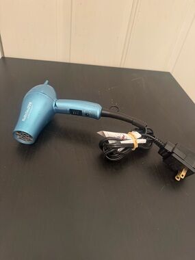 BaByliss Pro Nano Titanium Mini Travel Hair Blow Dryer Blue